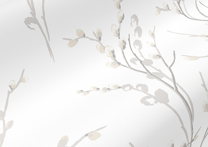 Laura Ashley Pussy Willow, Dove Grey - Roller Blind - Image 4